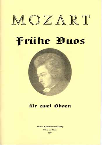 0207 leichte Mozart-Duette fuer zwei Oboen
