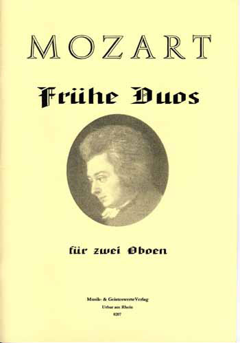 0207 W. A. Mozart: Oboen-Duette aus der frühesten Schaffenszeit