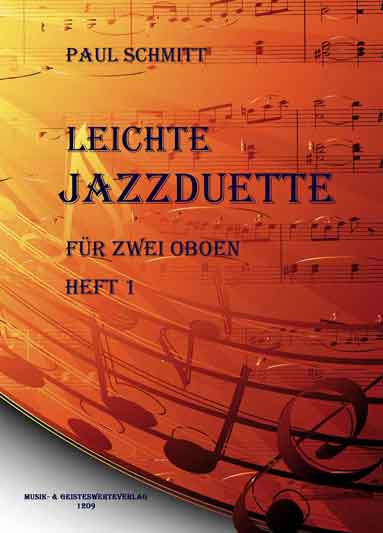 1209-leichte Jazz-Oboen-Duette Heft 1