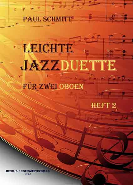 1210 Leichte Jazz-Duette Heft 2 für zwei Oboen