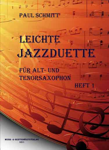 Schmitt-leichte Jazz-Duette fuer Alt-und Tenor-Saxophon-1