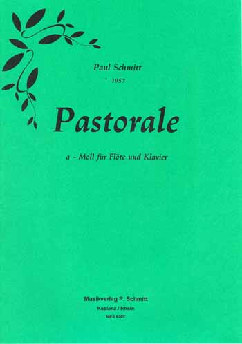 9207 Paul Schmitt: Pastorale für Flöte und Klavier