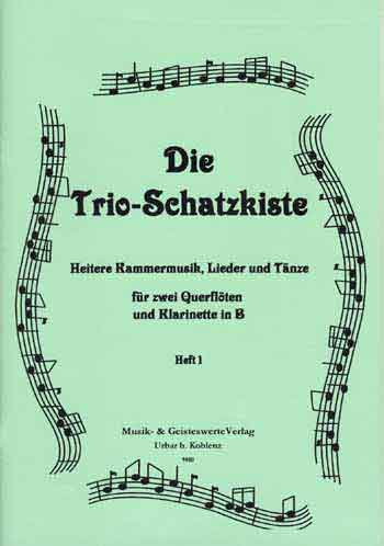 9810-Trioschatzkiste 1 fuer zwei Floeten und Klarinette