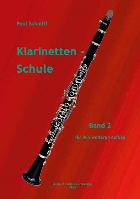 Paul Schmitt Klarinettenschule Band 2 - Schule für Klarinette